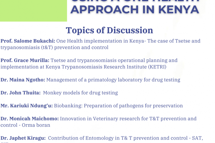 Putting sleeping sickness to sleep using a One Health approach in Kenya Page 3
