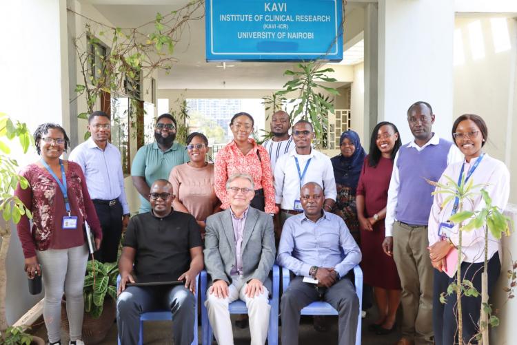 Professor Jon Frampton (University of Birmingham) Visits KAVI-ICR