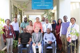 Professor Jon Frampton (University of Birmingham) Visits KAVI-ICR